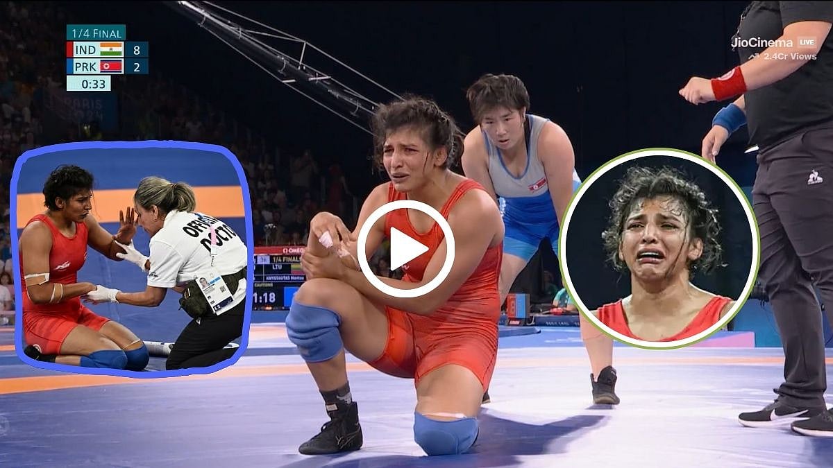 Nisha Dahiya Cry खुब लढी! कोपर निखळल्यानंतरही निशा दहिया लढली; विजयी